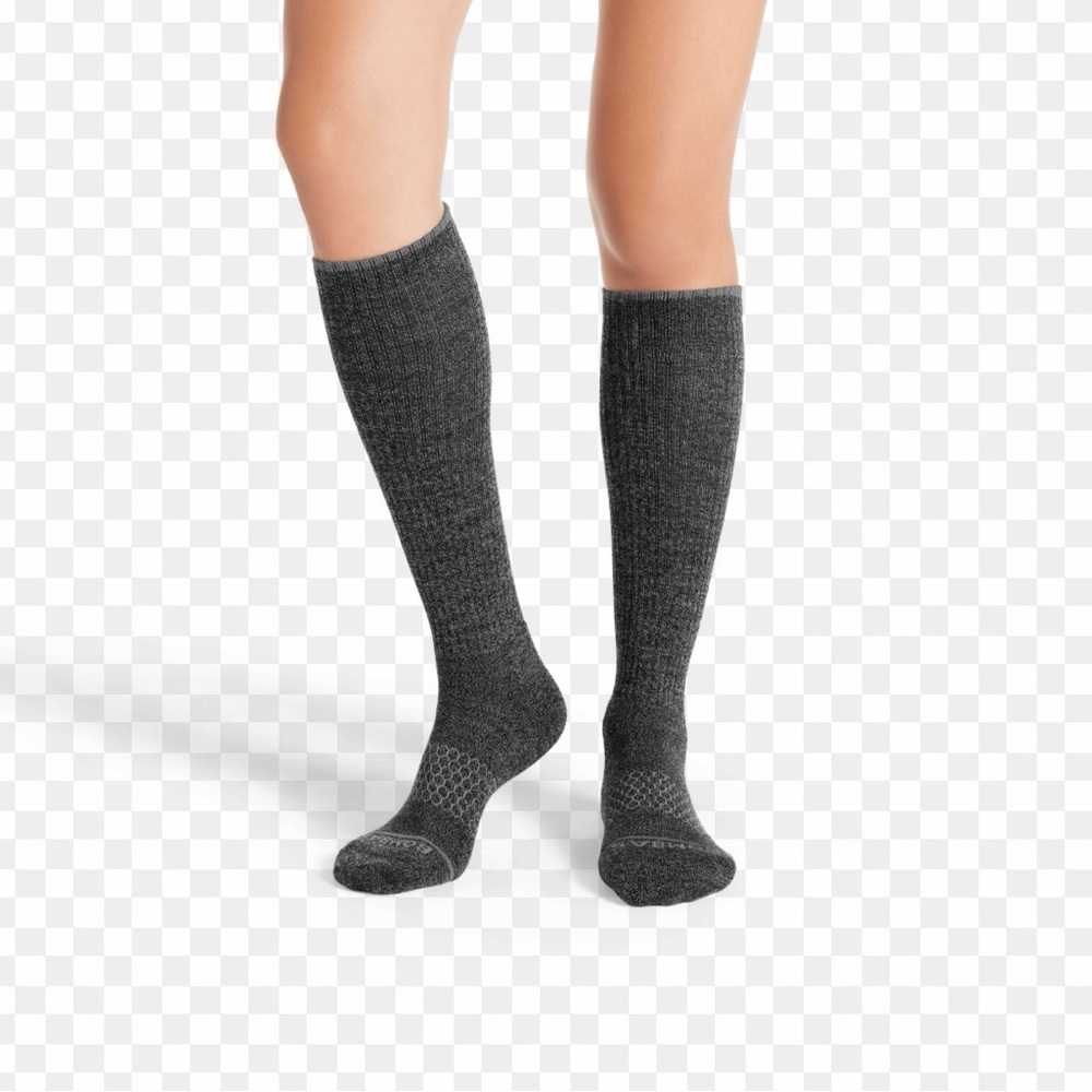 NEW Bombas Charcoal Knee-High Women's Socks